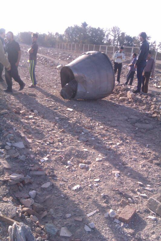 حادثه برای بوئینگ 747 ماهان+ تصاویر سقوط موتور در چهاردانگه