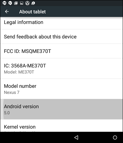 بازی مخفی&zwnj;شده در اندروید Lollipop