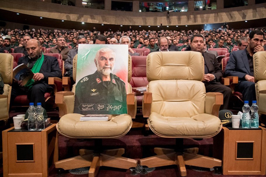 تصاویری از جای خالی شهید سردار همدانی در کنگره سپاه