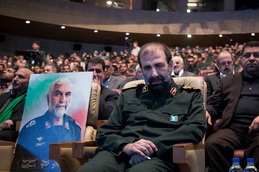 تصاویری از جای خالی شهید سردار همدانی در کنگره سپاه