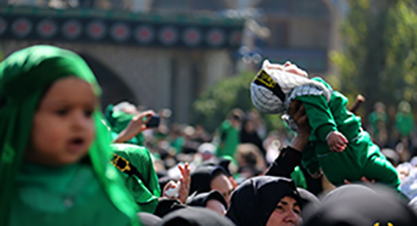 همایش عظیم شیرخوارگان حسینی در شیراز