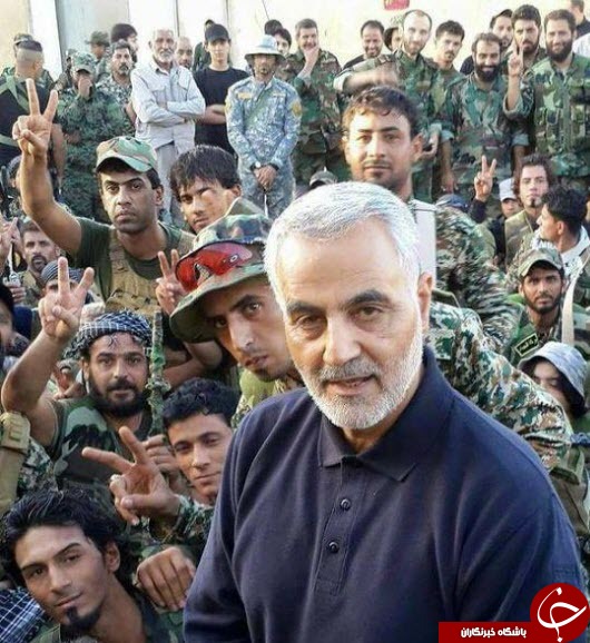 سلفی مجاهدان سوری با سردار سلیمانی+ عکس