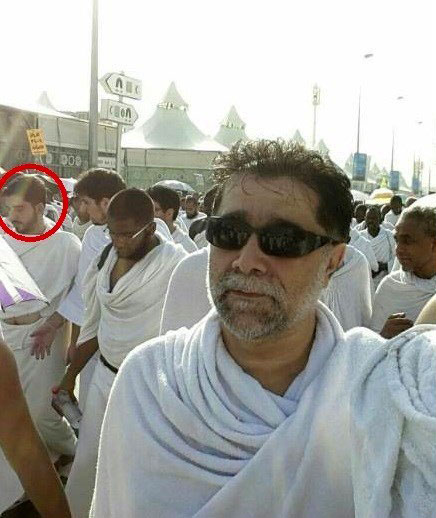 آخرین تصویر از قاری ایرانی قبل از حادثه منا + عکس