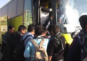 اعزام دانش آموز شازندی به مناطق عملیاتی جنوب