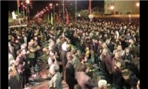 تجمع بزرگ عاشورائیان در منطقه زیباشهر زاهدان‌