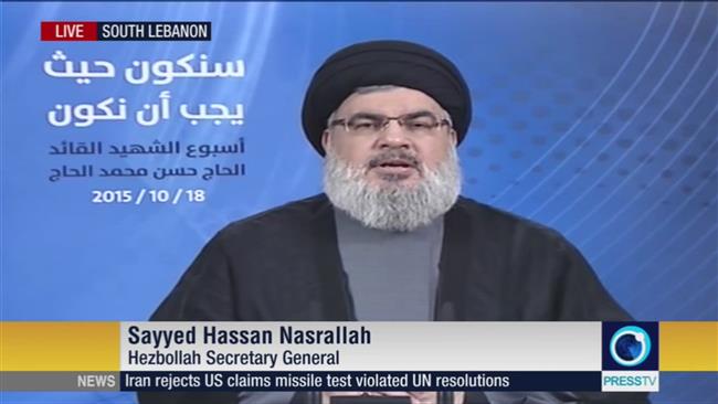 سید حسن نصرالله: از مقاومت ملت فلسطین حمایت می&zwnj;کنیم/ صهيونيست&zwnj;ها و تکفيری&zwnj;ها هدف مشترکی درمنطقه دارند
