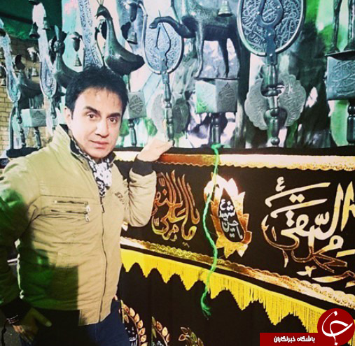حضور بازیگران در مراسم عزاداری سالار شهیدان + عکس