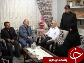 دیدار استاندار گیلان با خانواده‌های معظم شهدا و جانبازان