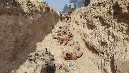 کمین الحشد الشعبی برای ۱۰۰ داعشی (+عکس)