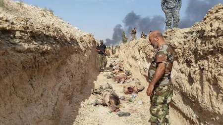 کمین الحشد الشعبی برای ۱۰۰ داعشی (+عکس)