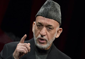 مخالفت حامد کرزی با ادامه حضور نظامیان امریکایی در افغانستان