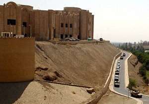 بازپس گیری کاخ صدام از داعش در تکریت