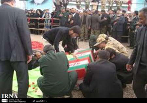 پیکر دو شهید گمنام در مجتمع دانشگاهی شهید مطهری بسیج تهران تشییع و بخاک سپرده شد