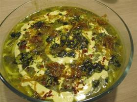 توزیع آش نذری دانش آموزان روستای تازه قلعه