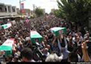 تشییع یکی از جان باختگان منا در لرستان