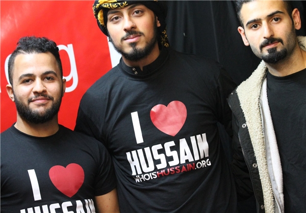 تلاش جوانان سوئدی برای معرفی امام حسین(ع)+تصاویر