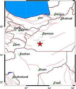 وقوع زمین لرزه در سمنان + جزئیات