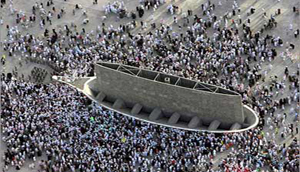 حجاج مناسک رمی جمرات را از سر گرفتند