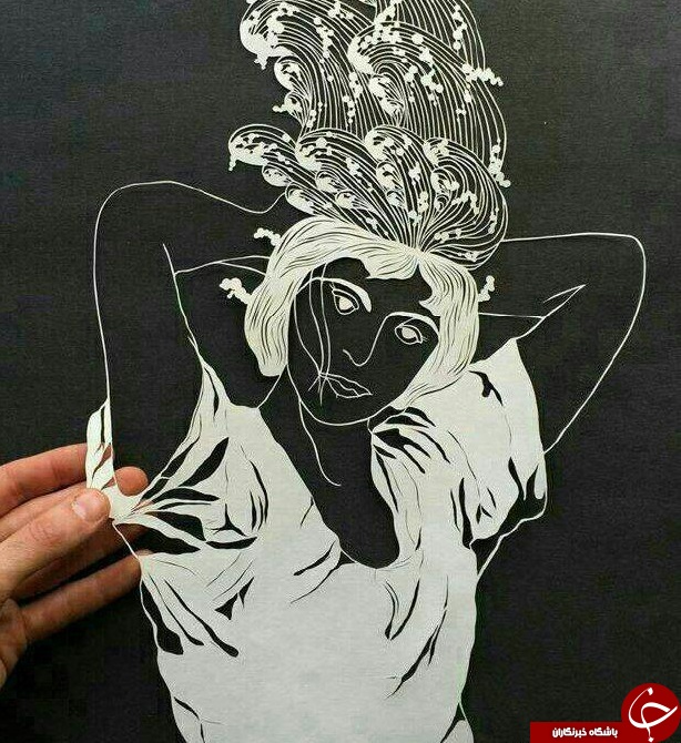 مجسمه هایی باورنکردنی از کاغذ + تصاویر