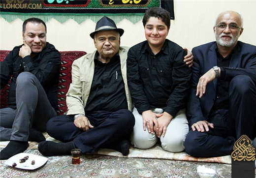 عکس/ اکبر عبدی در هئیت ریحانه&zwnj;الحسین(س)