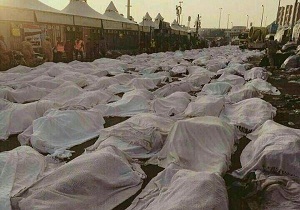 ملیت حجاجی که در حادثه منا جان خود را از دست دادند