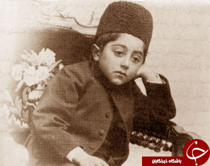 کودکی آخرین پادشاه قاجار + عکس