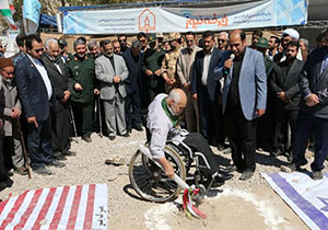 آغاز عملیات اجرایی ساخت باغ موزه دفاع مقدس در بوستان کوهسنگی مشهد