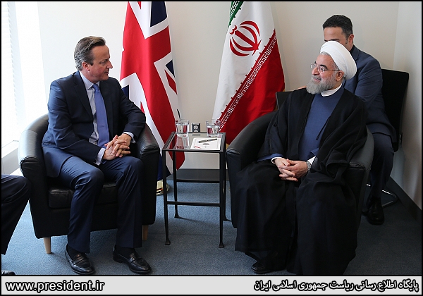 روحانی با کامرون دیدار و گفت&zwnj;وگو کرد