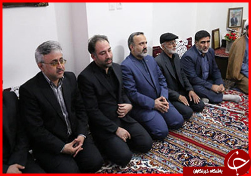 دیدار استاندار خراسان رضوی با خانواده محسن حاجی حسنی کارگر از قربانیان حادثه منا+تصاویر
