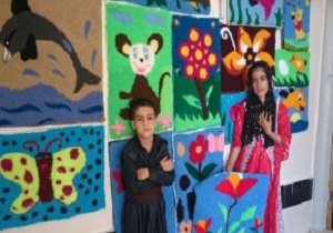 برپایی نمایشگاه آثار هنری و صنایع دستی