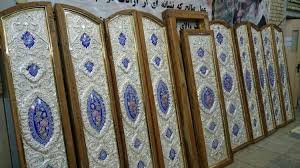 از درب های حرم امامین عسکریین (ع) در شوش رونمایی شد