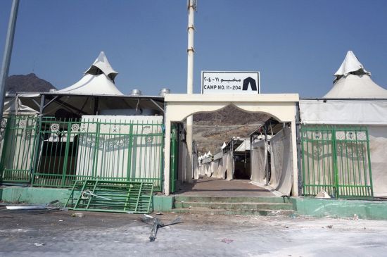 خيابان 204 ، قبل و بعد از فاجعه منا + تصاویر