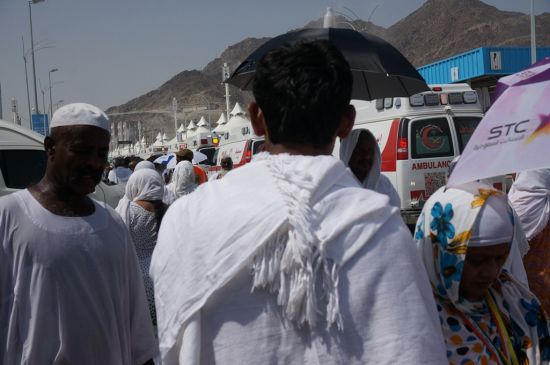 خيابان 204 ، قبل و بعد از فاجعه منا + تصاویر