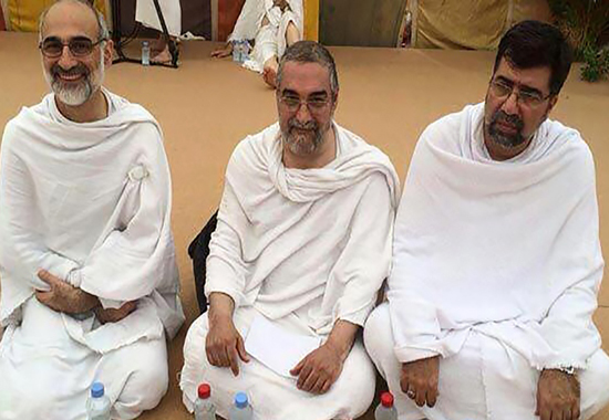 آخرین تصاویر رکن آبادی و حمید رضا حسینی در مکه