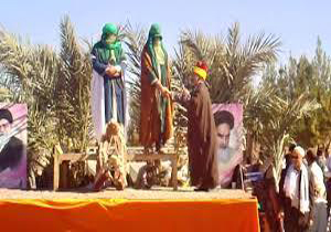 بازنمایی واقعه غدیر خم در زنجان آغاز شد