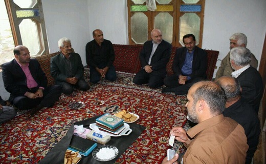 حضور نماینده بابل در منزل پدری هادی نوروزی