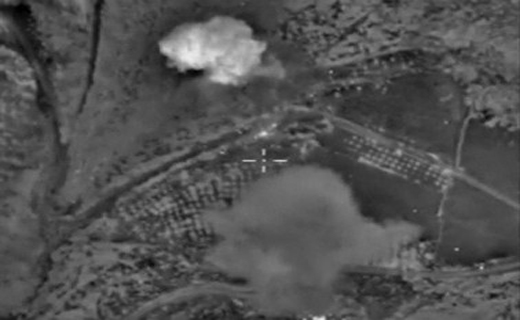 تصاویر / حملات هوایی روسیه به مواضع داعش در سوریه