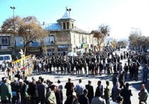 برگزاری مراسم عزاداران حسینی در سنندج