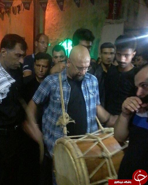 عزاداری جناب خان + عکس