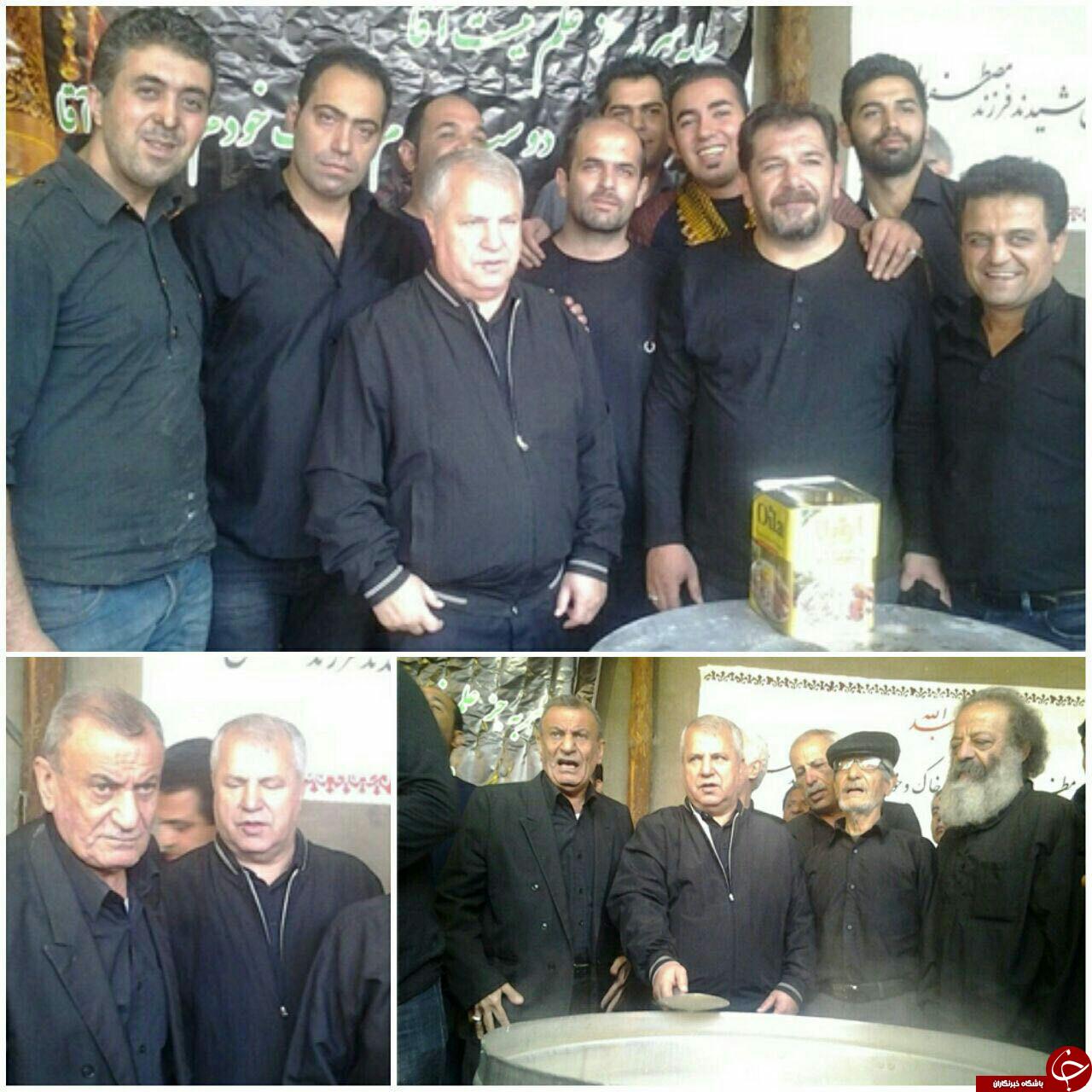 چهره&zwnj;ها در مجالس عزاداری امام حسین(ع) + تصاویر