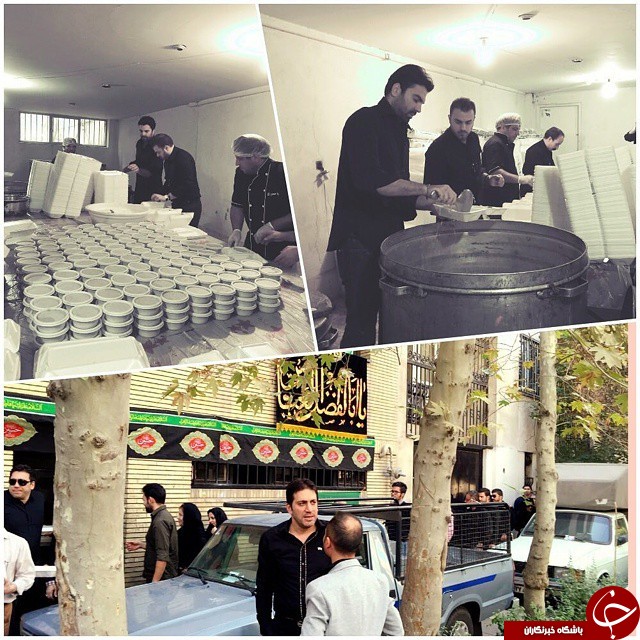 هیچ کس نذری را از دست نمیدهد.سفره مولا همه جا گسترده+تصاویر