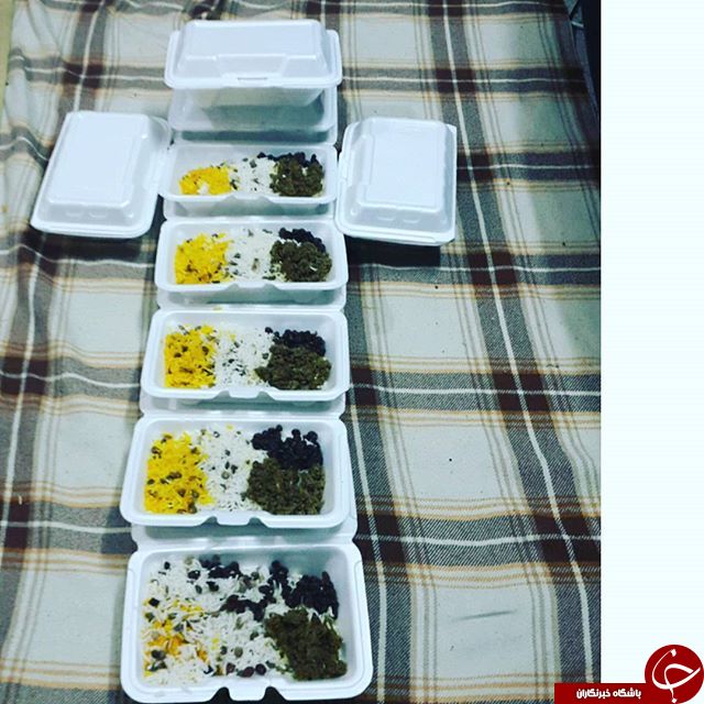 هیچ کس نذری را از دست نمیدهد.سفره مولا همه جا گسترده+تصاویر