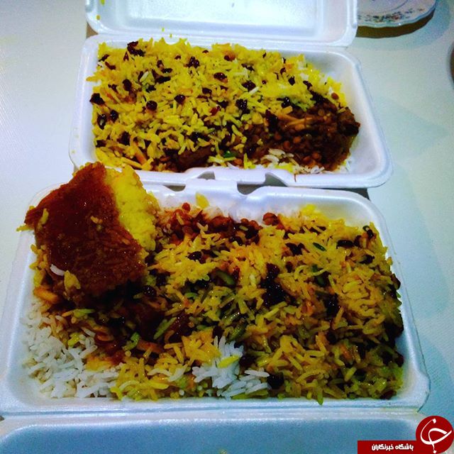 هیچ کس نذری را از دست نمیدهد.سفره مولا همه جا گسترده+تصاویر