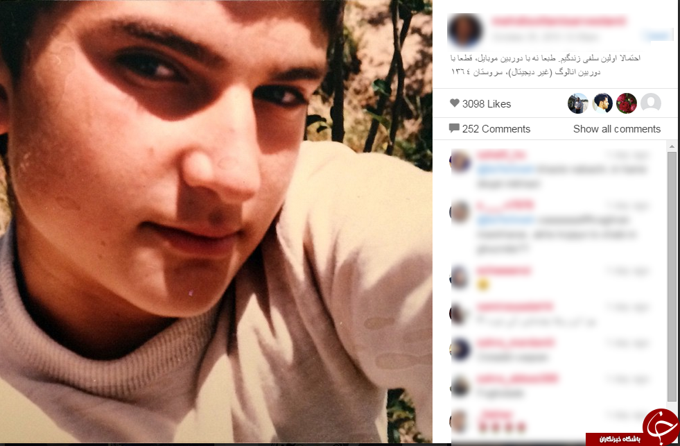 اولین عکس سلفی بازیگر مجموعه 