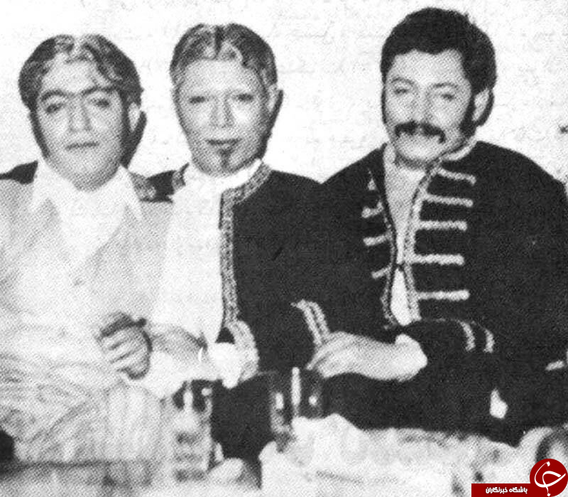 عکسی قدیمی و دیده نشده از جمشید مشایخی ،علی نصیریان ،عزت الله انتظامی