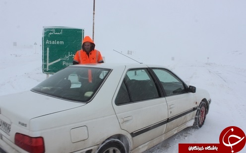 برف پاییزی ایران را سفید کرد + تصاویر