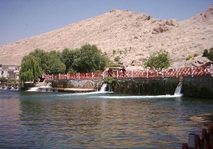 آب در سراب روانسر جاری شد