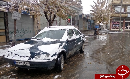 برف پاییزی ایران را سفید کرد + تصاویر