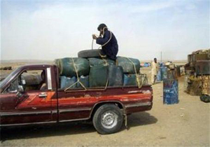 نانی که به جای شیر در سوخت زده شد