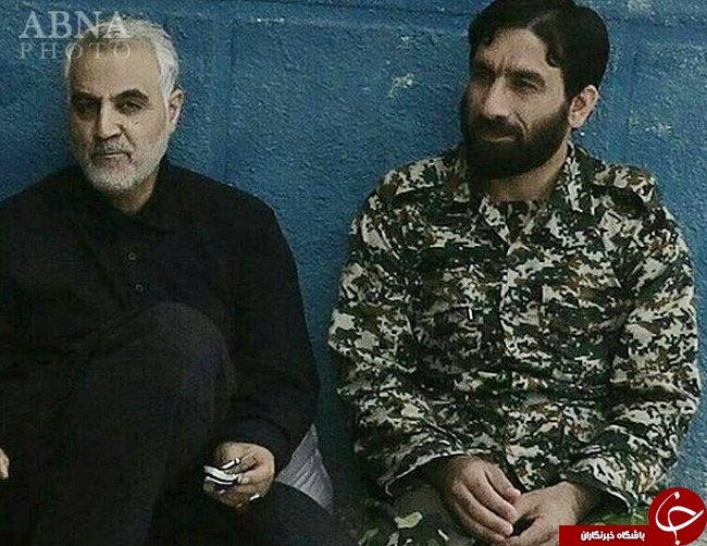 شهادت سلیمانی در سوریه+ تصاویر
